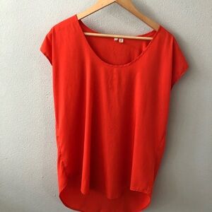 Bright orange Nordstrom tunic